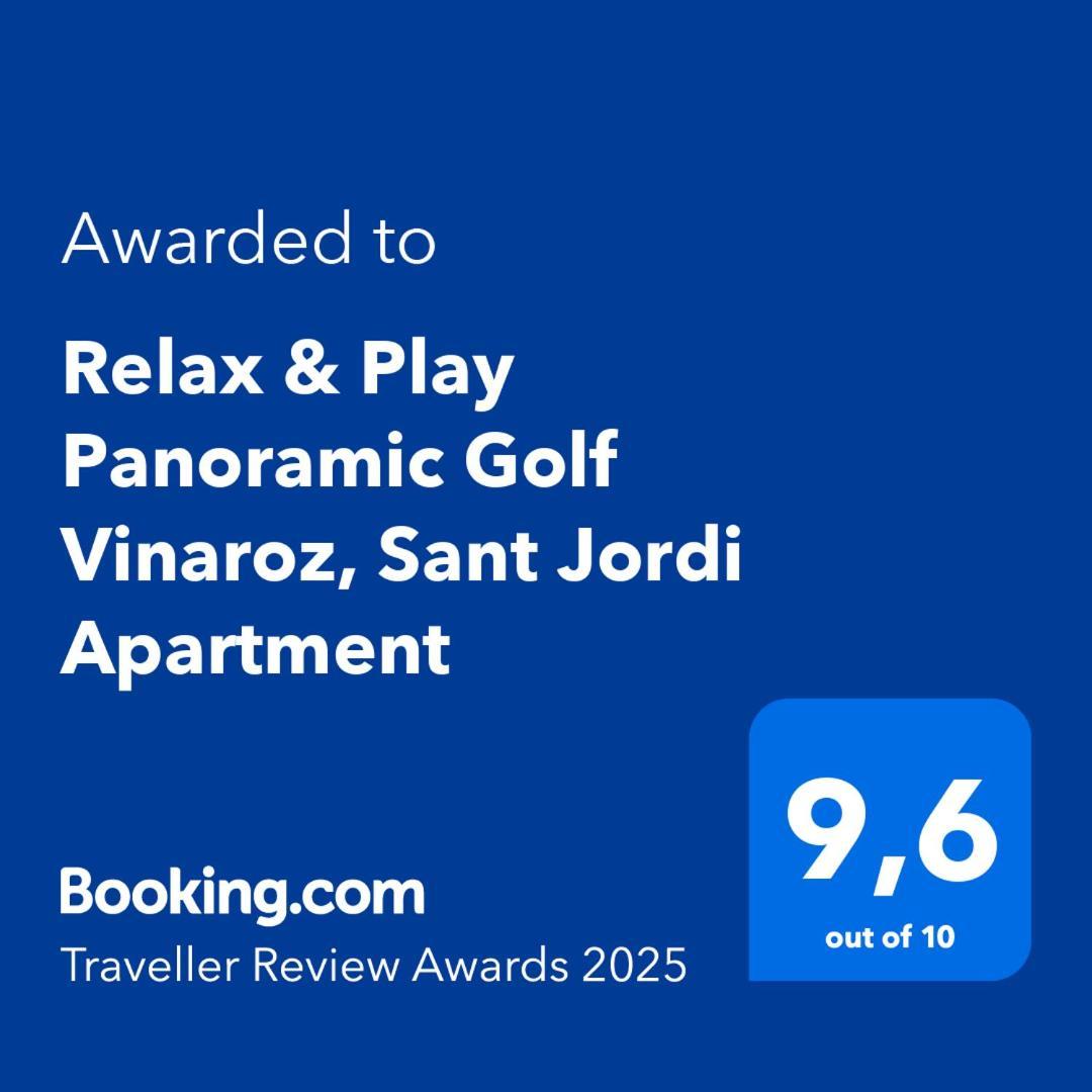 Relax & Play Panoramic Golf Vinaroz, Sant Jordi Apartment บินารอส ภายนอก รูปภาพ